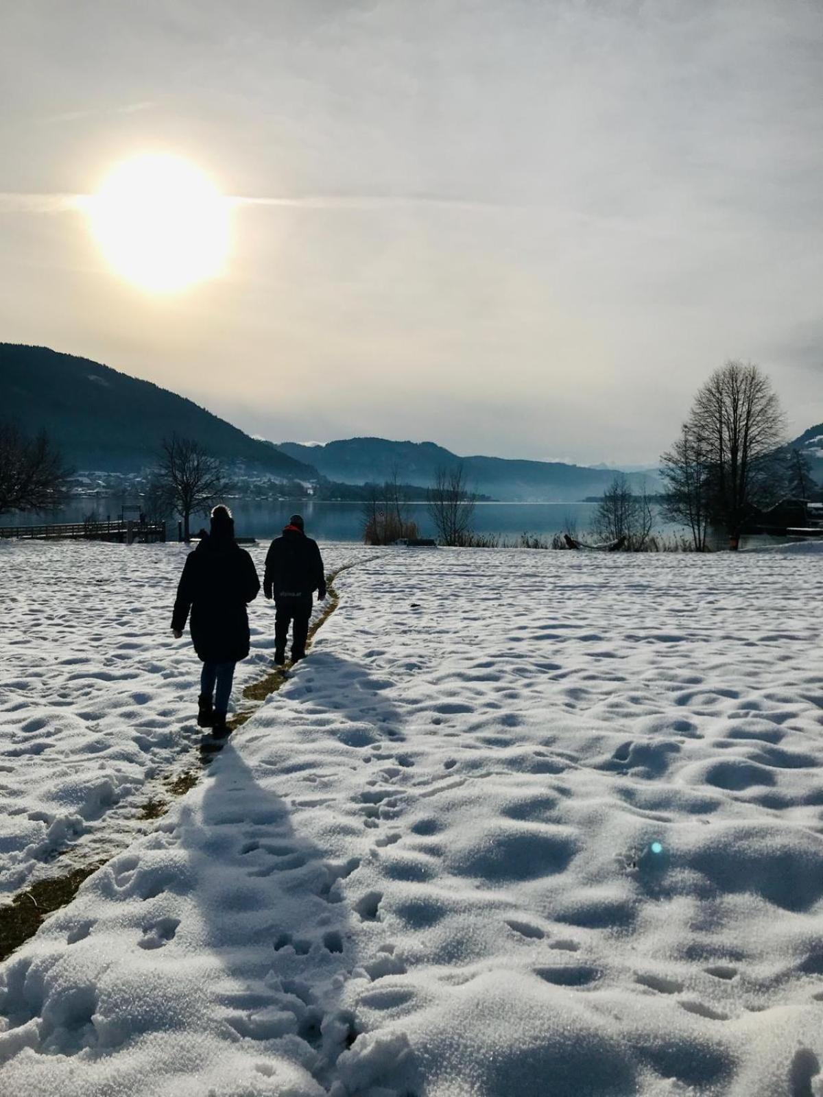 Ferienwohnung Resi Mit Traumhaftem Seepanorama Steindorf am Ossiacher See Exterior foto